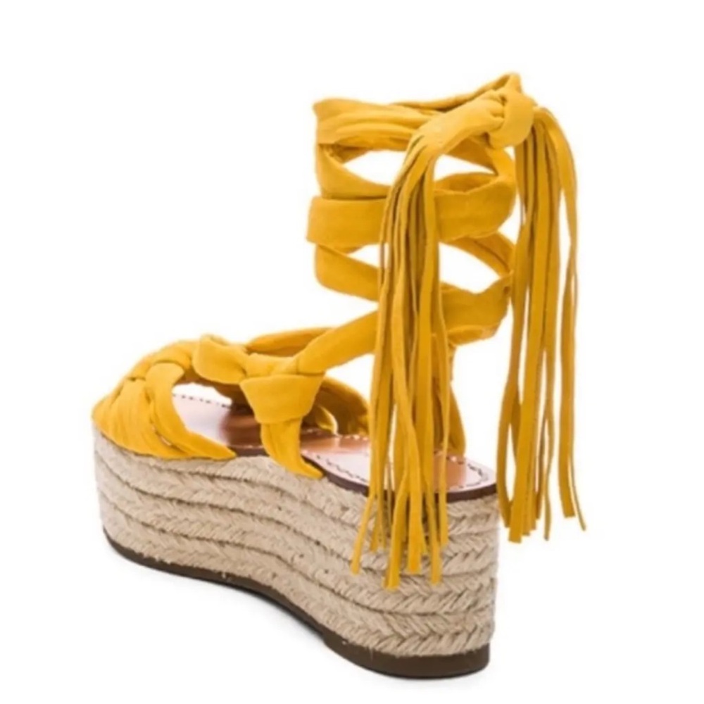 Sigerson Morrison Espadrille Platform Sandals - Picture 3 of 7